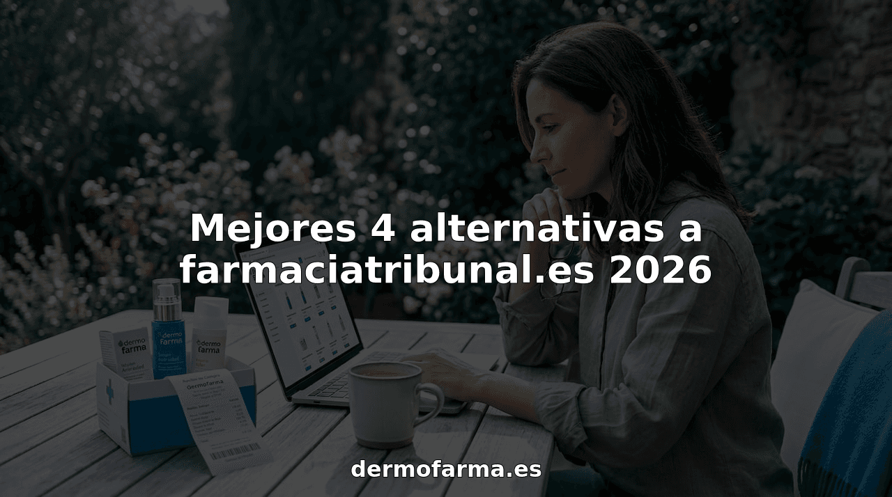 Mejores 4 alternativas a farmaciatribunal.es 2026